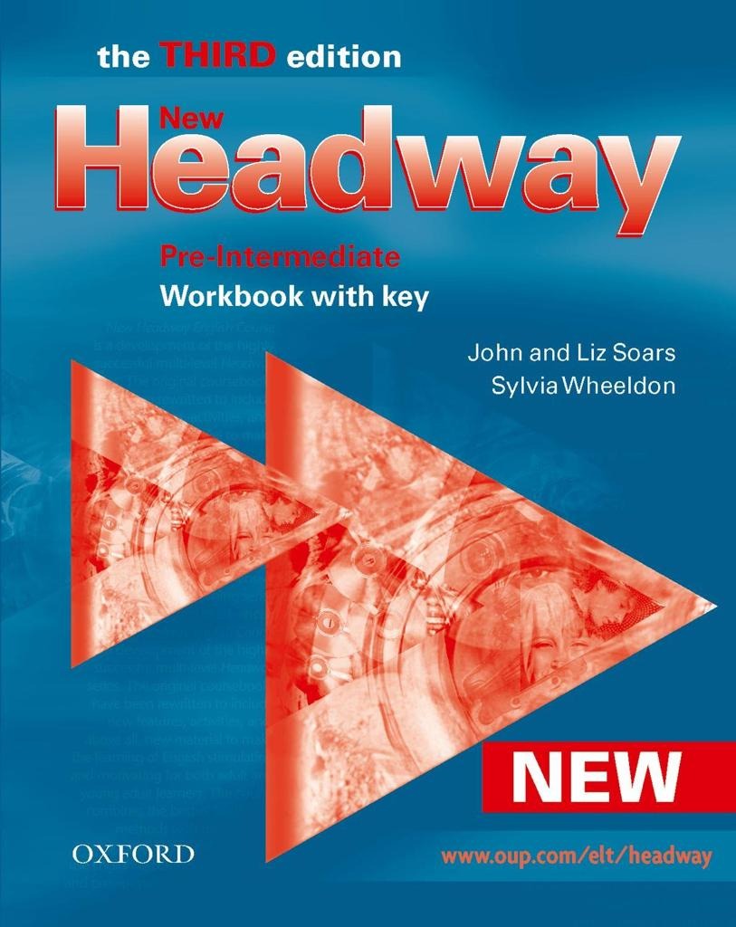 NEW HEADWAY 3RD PRE INTERMEDIATE WKBK W/KEY