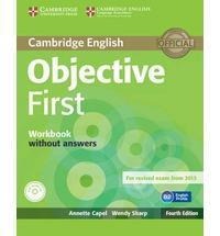 OBJECTIVE FIRST 4TH WORKBOOK WITHOUT ANSWERS + CD