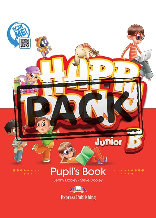 HAPPYTOONS JUNIOR B PUPILS BOOK PACK (DIGIBOOKS APP)