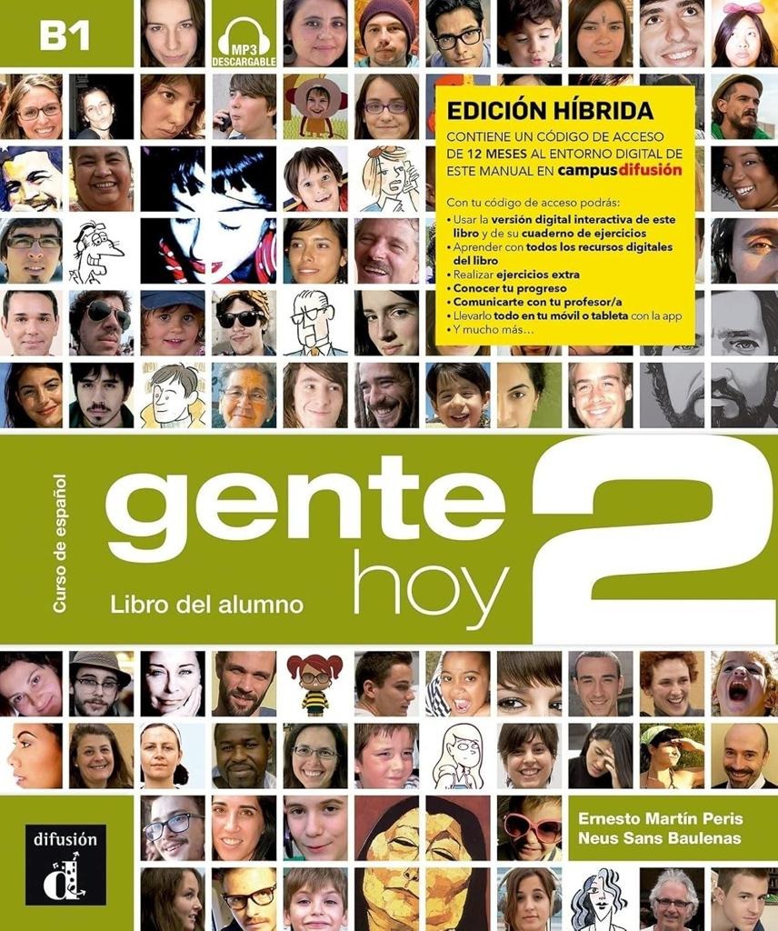 GENTE HOY 2 LIBRO DEL ALUMNO EDICION HIBRIDA + MP3