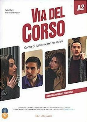 VIA DEL CORSO A2 STUDENTE ED ESERCIZI (+CD)