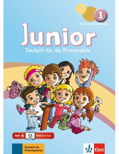 Junior 1 Kursbuch und Arbeitsbuch +Online Hörmaterial (Book-App)