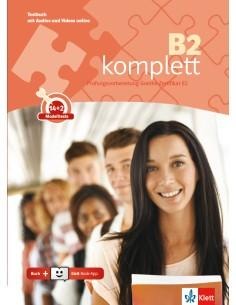 KOMPLETT B2 TESTBUCH (+AUDIO + VIDEO +KLETT BOOK APP)