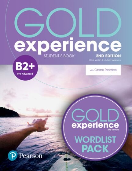 GOLD EXPERIENCE B2+ SB PACK (+ ONLINE PRACTICE + EBOOK + WORDLIST) 2ND ED